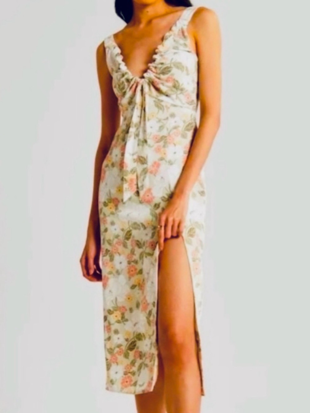 Abercrombie & Fitch midi slip dress